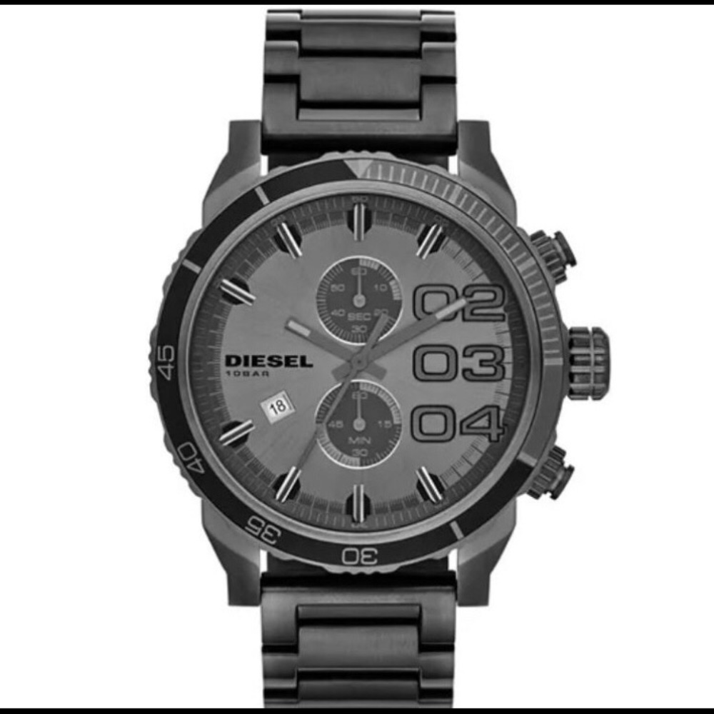 Mens doubledown chronographic watch